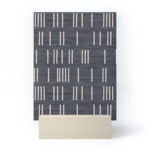 Holli Zollinger BOGO DENIM MUDCLOTH Mini Art Print