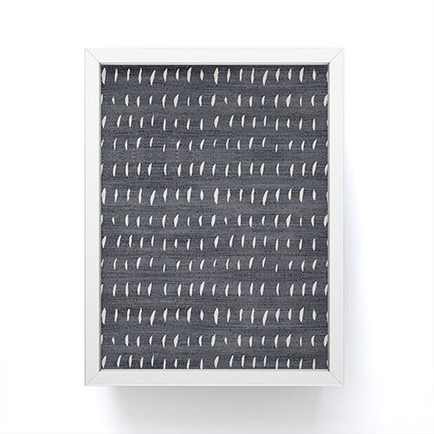 Holli Zollinger BOGO DENIM RAIN Framed Mini Art Print