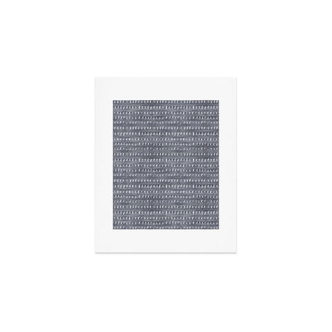 Holli Zollinger BOGO DENIM RAIN LIGHT Art Print