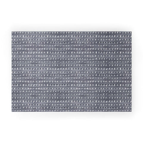 Holli Zollinger BOGO DENIM RAIN LIGHT Welcome Mat