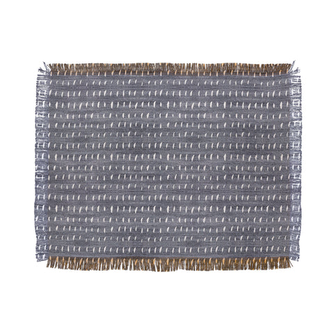 Holli Zollinger BOGO DENIM RAIN LIGHT Throw Blanket