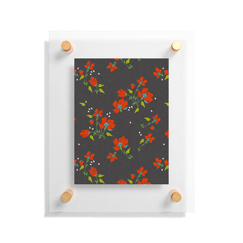 Holli Zollinger Bohemian Farmhouse Floral Floating Acrylic Print