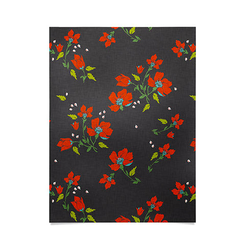 Holli Zollinger Bohemian Farmhouse Floral Poster