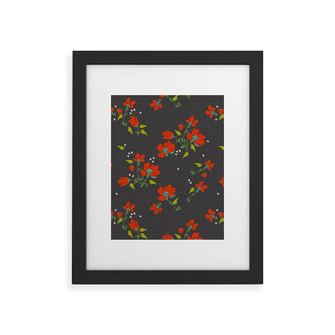 Holli Zollinger Bohemian Farmhouse Floral Framed Art Print
