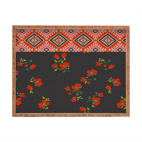 Holli Zollinger Bohemian Farmhouse Rectangular Tray