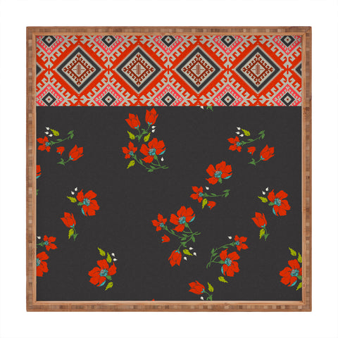 Holli Zollinger Bohemian Farmhouse Square Tray