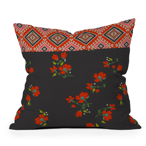 Holli Zollinger Bohemian Farmhouse Throw Pillow