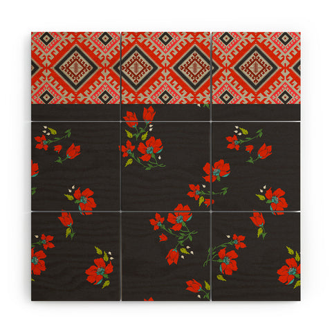 Holli Zollinger Bohemian Farmhouse Wood Wall Mural