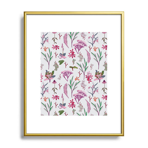 Holli Zollinger BOHO BROCADE Metal Framed Art Print