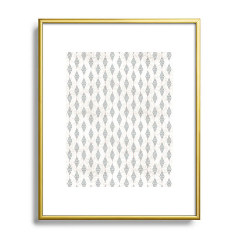 Holli Zollinger BOHO DIAMOND Metal Framed Art Print