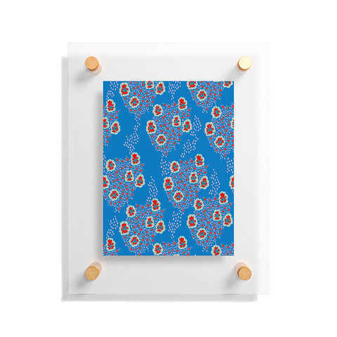 Holli Zollinger Boho Floral Floating Acrylic Print