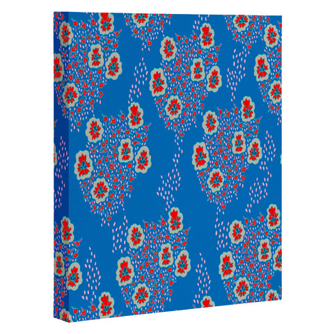 Holli Zollinger Boho Floral Art Canvas