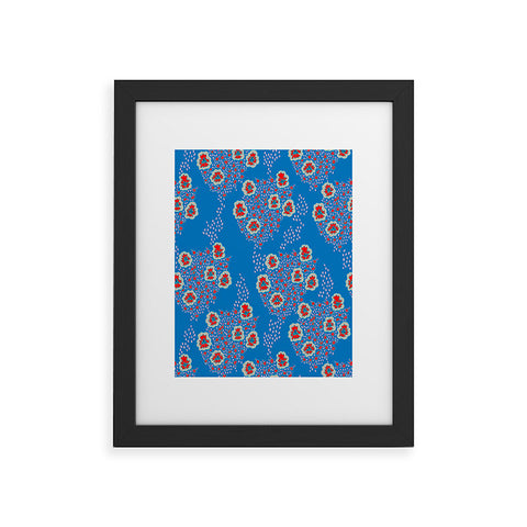 Holli Zollinger Boho Floral Framed Art Print