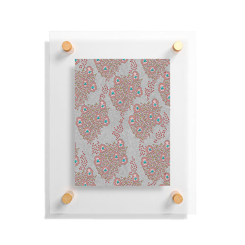 Holli Zollinger Boho Light Floral Floating Acrylic Print