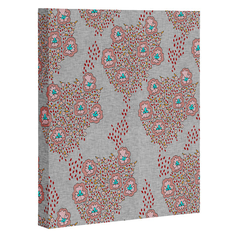 Holli Zollinger Boho Light Floral Art Canvas
