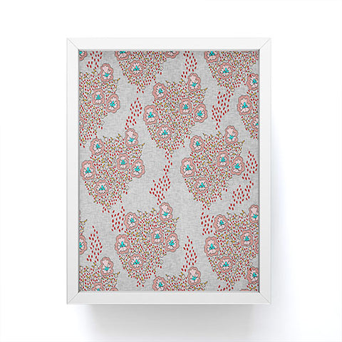 Holli Zollinger Boho Light Floral Framed Mini Art Print