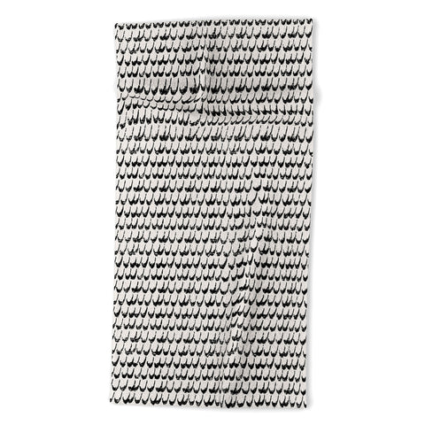 Holli Zollinger BOHO SCALLOP Beach Towel