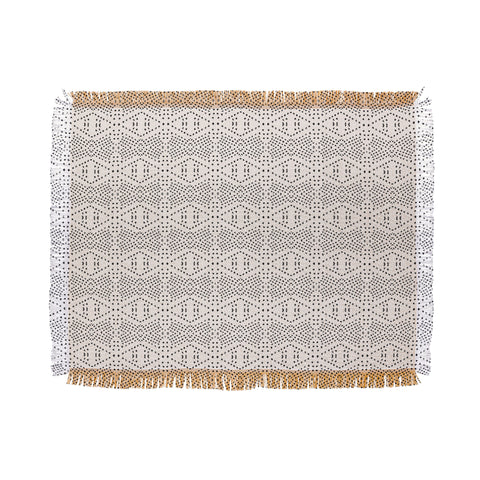Holli Zollinger BOHO TILE Throw Blanket