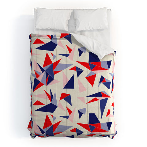 Holli Zollinger Bright Origami Comforter