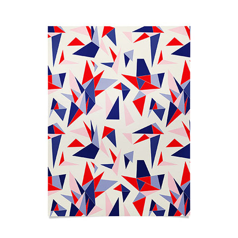 Holli Zollinger Bright Origami Poster