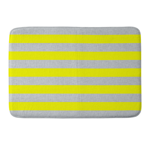 Holli Zollinger Bright Stripe Memory Foam Bath Mat