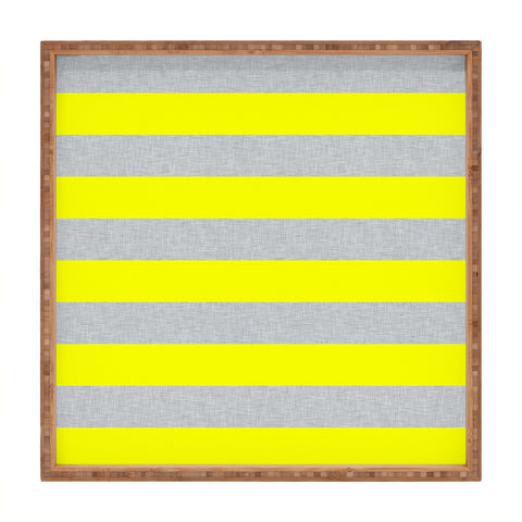 Holli Zollinger Bright Stripe Square Tray