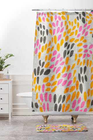 Holli Zollinger Calissi Light Shower Curtain And Mat