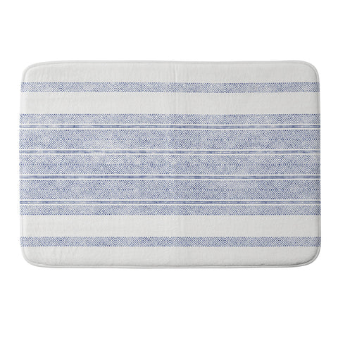 Holli Zollinger CAPRI STRIPES Memory Foam Bath Mat