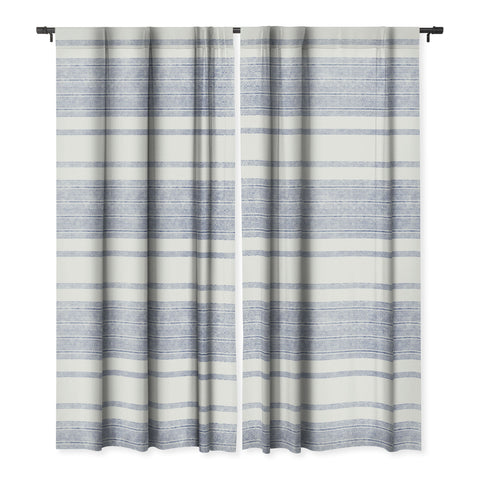 Holli Zollinger CAPRI STRIPES Blackout Window Curtain
