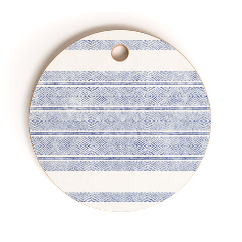 Holli Zollinger CAPRI STRIPES Cutting Board Round