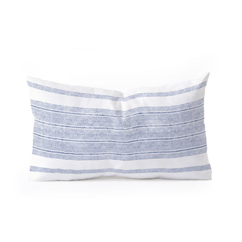 Holli Zollinger CAPRI STRIPES Oblong Throw Pillow