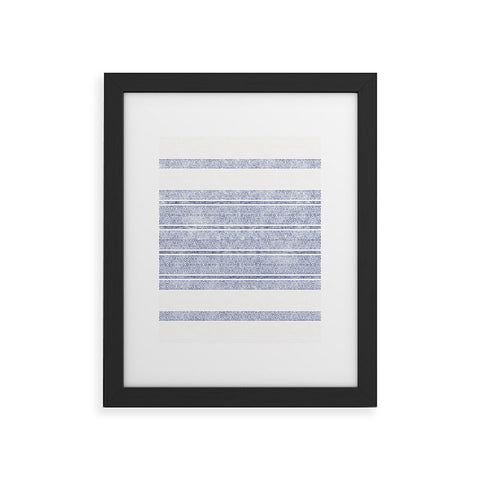 Holli Zollinger CAPRI STRIPES Framed Art Print