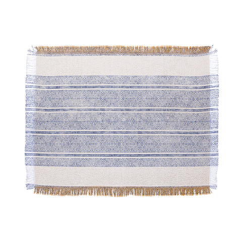 Holli Zollinger CAPRI STRIPES Throw Blanket