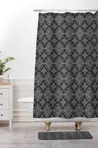 Holli Zollinger Carribe Night Shower Curtain And Mat
