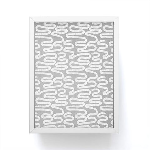 Holli Zollinger CERES ANI GREY Framed Mini Art Print