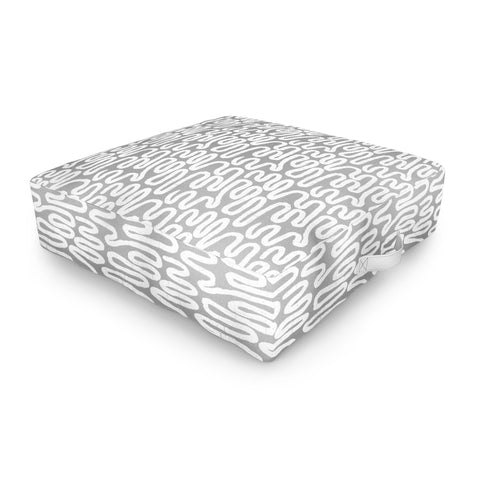Holli Zollinger CERES ANI GREY Outdoor Floor Cushion