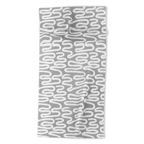 Holli Zollinger CERES ANI GREY Beach Towel