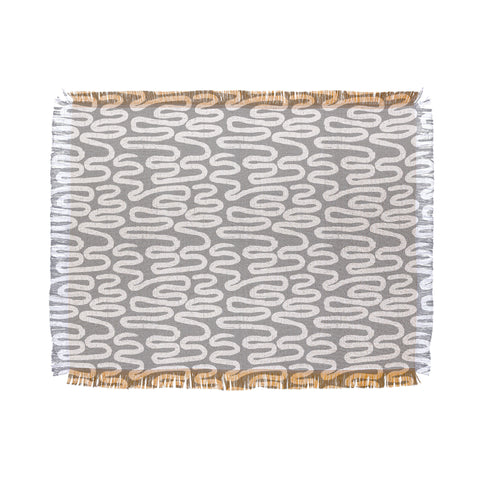 Holli Zollinger CERES ANI GREY Throw Blanket
