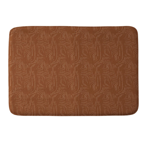 Holli Zollinger CERES GINGER Memory Foam Bath Mat