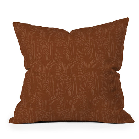 Holli Zollinger CERES GINGER Throw Pillow