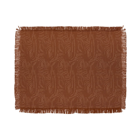 Holli Zollinger CERES GINGER Throw Blanket
