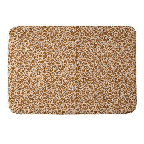 Holli Zollinger CERIE BOUQUET MARIGOLD Memory Foam Bath Mat