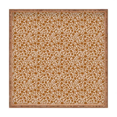 Holli Zollinger CERIE BOUQUET MARIGOLD Square Tray