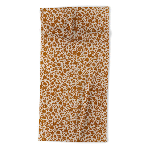 Holli Zollinger CERIE BOUQUET MARIGOLD Beach Towel