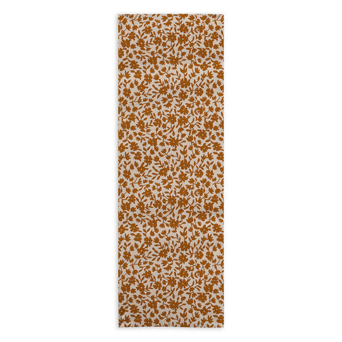 Holli Zollinger CERIE BOUQUET MARIGOLD Yoga Towel