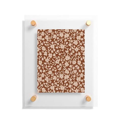 Holli Zollinger CERIE BOUQUET RUST Floating Acrylic Print