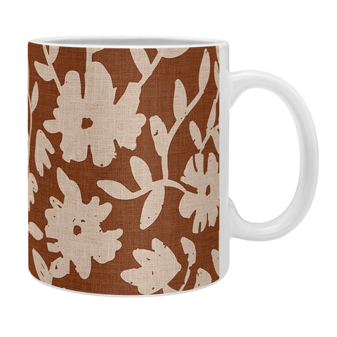 Holli Zollinger CERIE BOUQUET RUST Coffee Mug