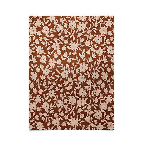 Holli Zollinger CERIE BOUQUET RUST Poster