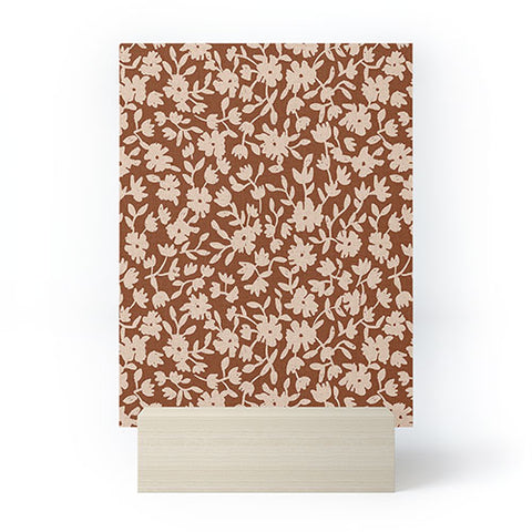 Holli Zollinger CERIE BOUQUET RUST Mini Art Print