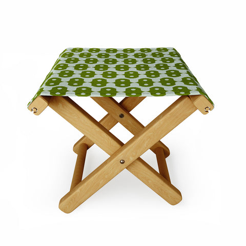 Holli Zollinger Climbing Green Folding Stool